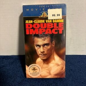 Double Impact [VHS 1997] Jean Claude Van Damme NIP FACTORY SEALED Martial Arts